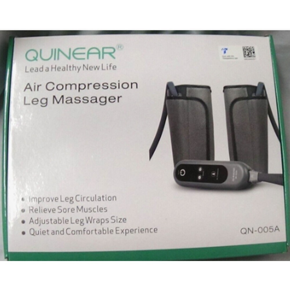 Leg Massager QUINEAR Calf Wraps Sore Leg Muscles Circulation #387
